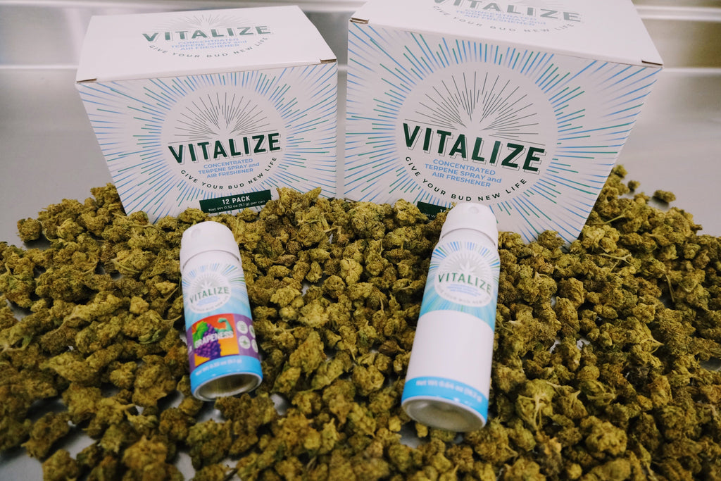 Dank Vape Tech Partners with Vitalize Terpene Spray