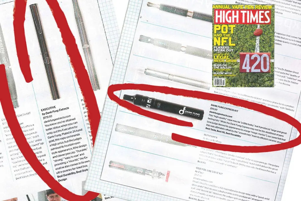 Dank Vape Tech Executive & Express Pens Rank TOP 5 & 20 by HIGH TIMES Magazine! - Dank Vape Tech
